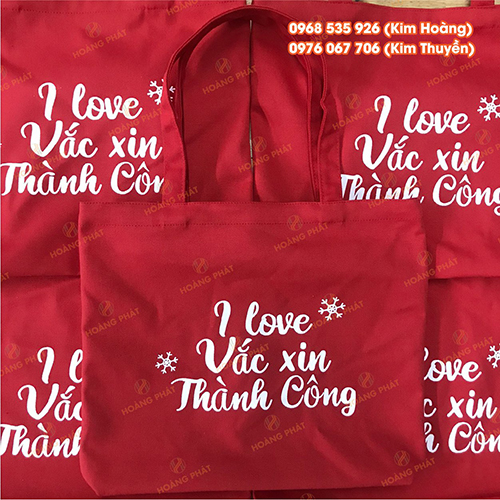 Túi vải Canvas - Túi Vải Hoàng Phát - Công Ty TNHH Sản Xuất Và In ấn Hoàng Phát